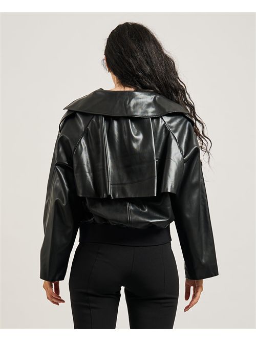 Giacca donna Silvian Heach dalla finitura lucida SILVIAN HEACH | GPA25172GBBLACK